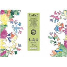 BLOC 30 FS CARTA FOREVER RECYCLE 130G BLANC A3