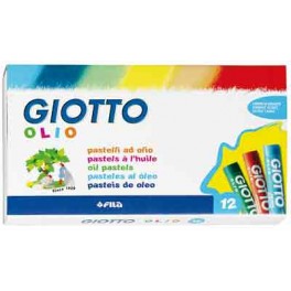 OLIO 12 PASTELS COLORIS ASSORTIS