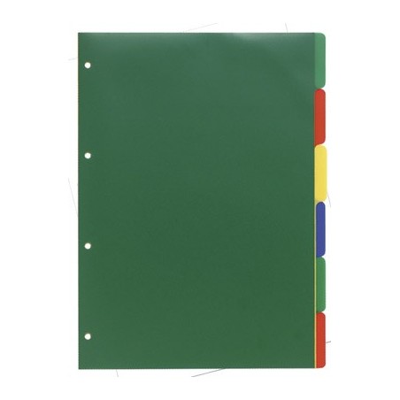 INTERCALAIRES A4 POLYPRO 6 POSITIONS