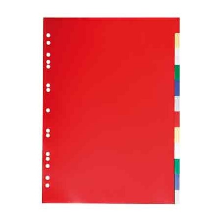 INTERCALAIRES A4 POLYPRO 12 POSITIONS