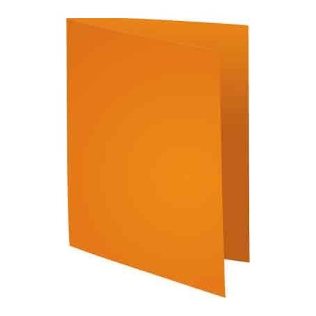 10 CHEMISES DOSSIER QUALITE SUPÉRIEURE ORANGE