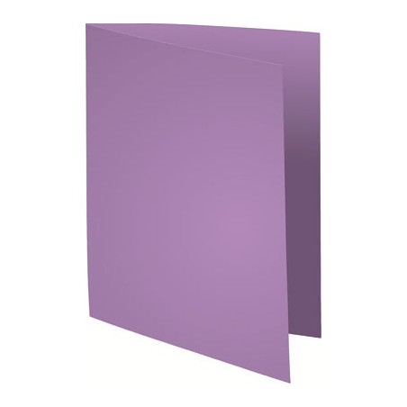 10 CHEMISES DOSSIER QUALITE SUPÉRIEURE LILAS