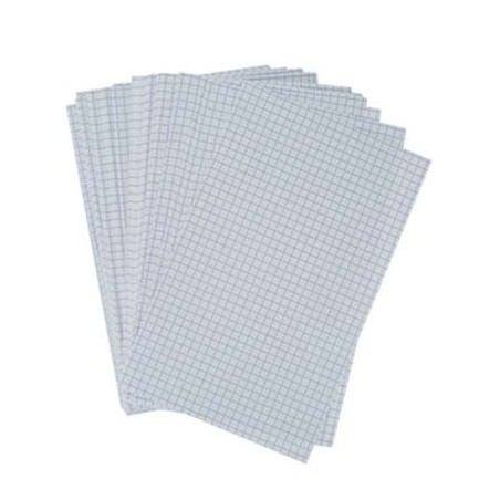 FEUILLE BRISTOL 5X5 BLANC 205 GR 50X65CM