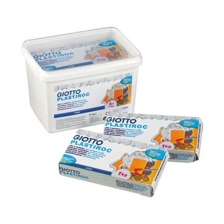 PLASTIROC 5 PAINS 1KG BLANC