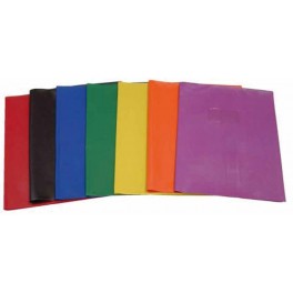 PROTÈGE-CAHIER PLASTIQUE 24X32 OPAQUE JAUNE 22/00É