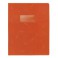 PROTÈGE-CAHIER PLASTIQUE 24X32 OPAQUE ORANGE 22/00É