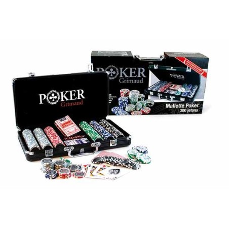 MALLETTE POKER 300 jetons  SMIR
