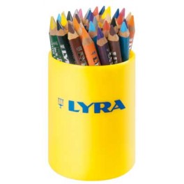 TRIPLE ONE POT 36 CRAYONS COULEURS ASSORTIS