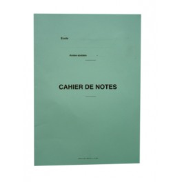 REGISTRE DE NOTES 40 ÉLÈVES