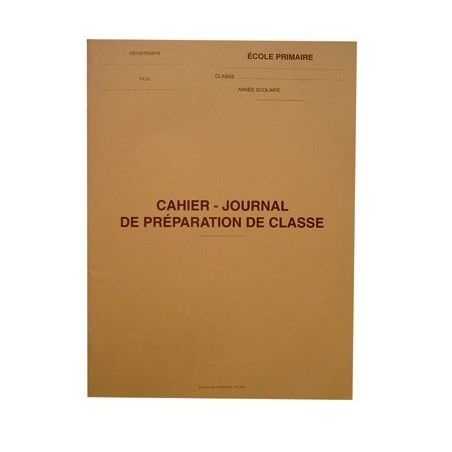 JOURNAL PRÉPARATION CLASSE