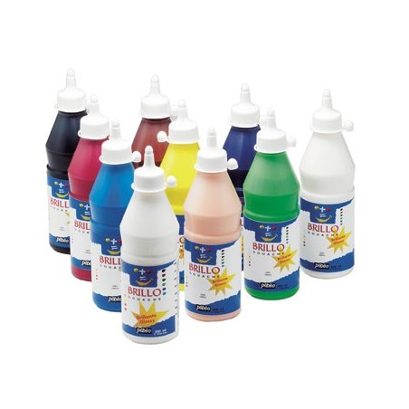 GOUACHE BRILLO 500ML BLANC