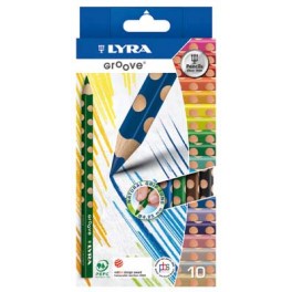 GROOVE 12 CRAYONS COULEURS ASSORTIS