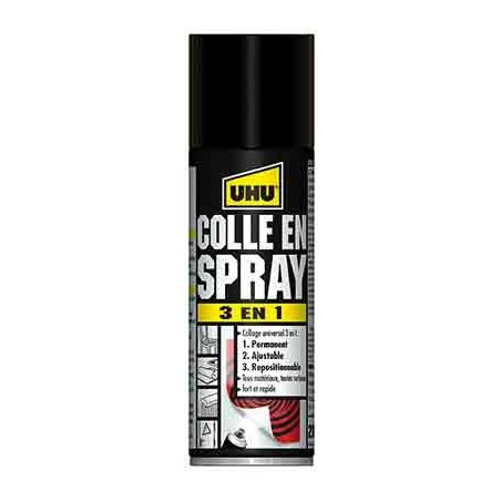BOMBE COLLE SPRAY 3 EN 1 200ML