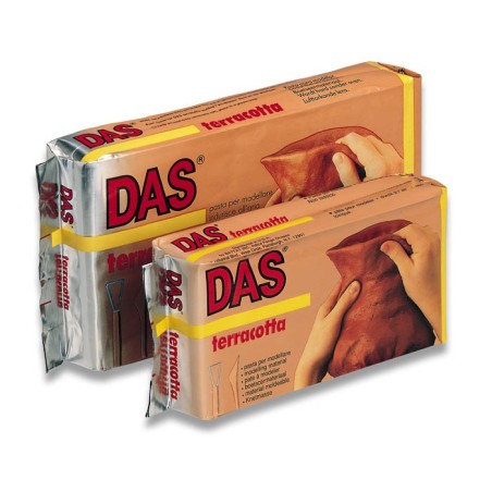 DAS TERRACOTTA 1KG PATE A MODELER AUTO DURCISSANTE