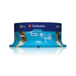 CD INSCRIPTIBLE 80min/700MB en SPINDLE DE 25 CD