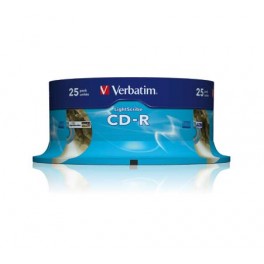 CD INSCRIPTIBLE 80min/700MB en SPINDLE DE 25 CD