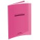 CAHIER PP ROSE 17X22 96P SÉYÈS 90G PIQURE