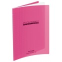 CAHIER PP ROSE 17X22 96P SÉYÈS 90G PIQURE