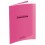 CAHIER PP ROSE 17X22 96P SÉYÈS 90G PIQURE
