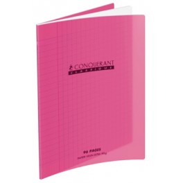 CAHIER PP ROSE 21X29,7 96P SÉYÈS 90G PIQURE