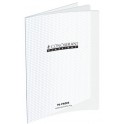 CAHIER PP INCOLORE 24X32 96P 5X5 90G PIQURE