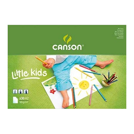 CANSON BLOC DESSIN BLANC A2 90G 30F