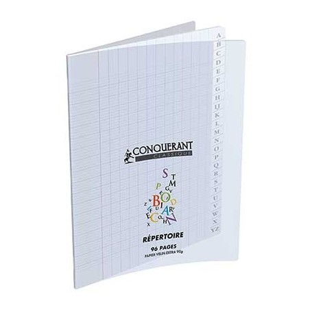 REPERTOIRE PIQURE PP INCOLORE 17X22 96P SÉYÈS 90G