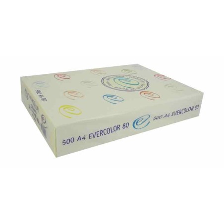EVERCOLOR RECYCLE JAUNE A4 RAMETTE 500F 80G