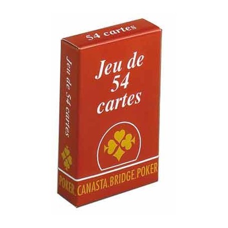 JEU DE 54 CARTES