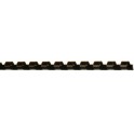100 PEIGNES PLASTIQUE NOIR Ø8MM