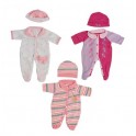 LOT DE 3 PYJAMAS FILLE 41 CM