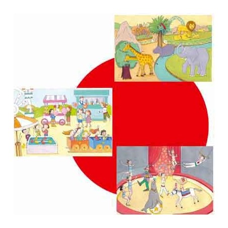 LOISIRS LOT DE 3 PUZZLES SOFT