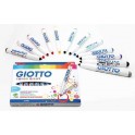 SCHOOLPACK 48 FEUTRES TURBO GIANT PTE RONDE ASS.