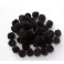 45 POMPONS NOIRS 15MM