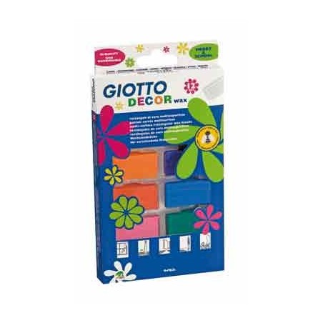 D?COR WAX 12 PASTELS COLORIS ASSORTIS