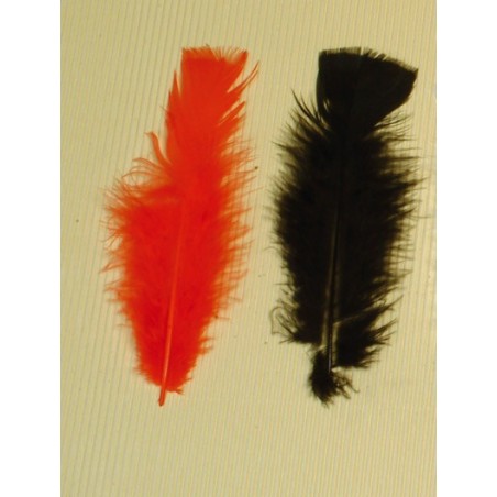 PLUMES NOIRES PAQUET DE 25GR