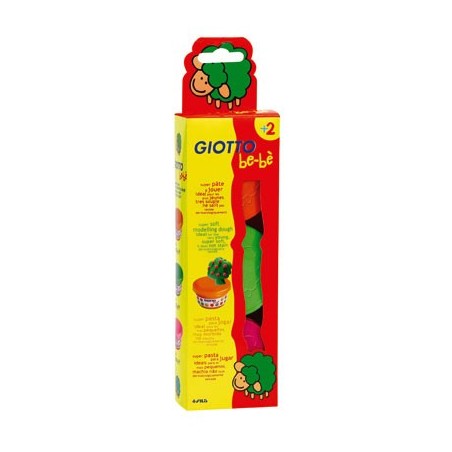 GIOTTO BE-BÈ 3 POTS 100G BLEU, ROUGE, JAUNE