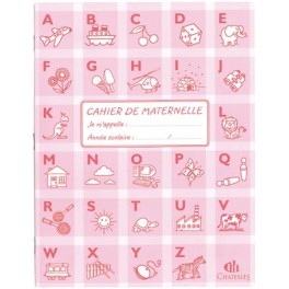 CAHIER MATERNELLE 17X22 32P DL3MM + UNI