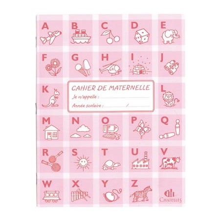 CAHIER MATERNELLE 17X22 32P DL18MM + UNI