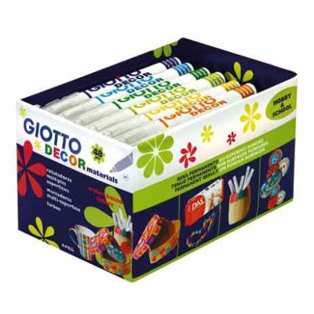 DECOR MATERIALS CLASSPACK 48 FEUTRES COLORIS ASSORTIS