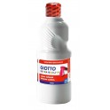 GIOTTO FLACON GOUACHE 500ML BLANC