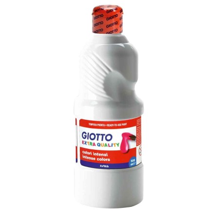 GIOTTO FLACON GOUACHE 500ML BLANC
