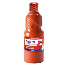 GIOTTO FLACON GOUACHE 500ML ROUGE VIF