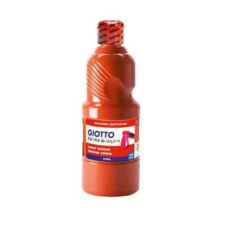 GIOTTO FLACON GOUACHE 500ML ROUGE VIF