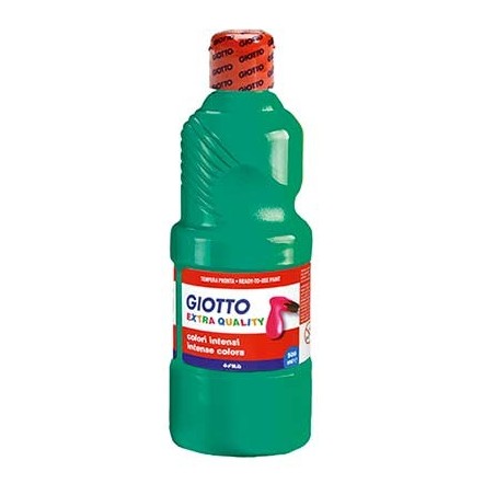 GIOTTO FLACON GOUACHE 500ML EMERAUDE