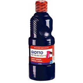 GIOTTO FLACON GOUACHE 500ML NOIR