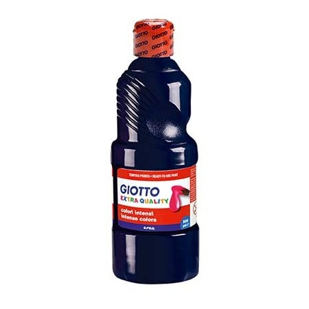 GIOTTO FLACON GOUACHE 500ML NOIR