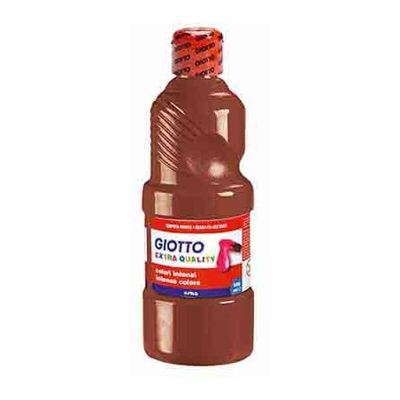GIOTTO FLACON GOUACHE 500ML MARRON