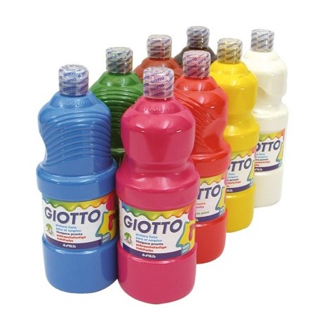 GIOTTO FLACON GOUACHE 1L ROSE