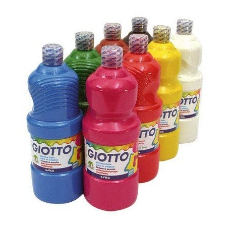 GIOTTO FLACON GOUACHE 1L VERT EMERAUDE